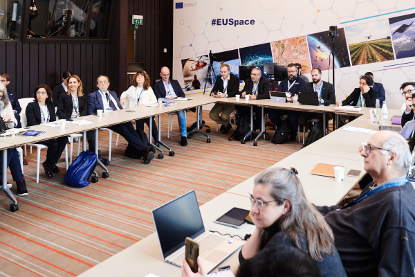 Image of members at the EU Space General Assembly Image of members at the EU Space General Assembly