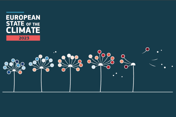 Observer: ESOTC 2023 - Europe experienced an extraordinary year of extremes with record-breaking heatwaves, wildfires, floods, and drought Graphic from the ESOTC report